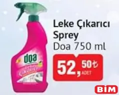 DOA LEKE ÇIKARICI 750 ML